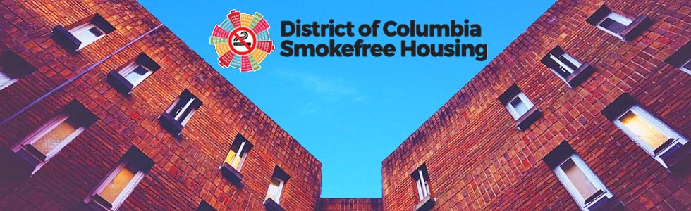 A picture of the district of columbia smokefree house.