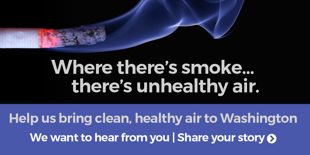 A smoke coming from an open cigarette pack.